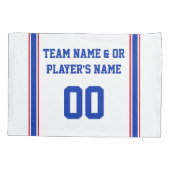 パーソナライズなホッケーの枕箱はまたは買物1置きました 枕カバー (裏面-左)