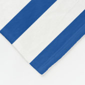 パーソナライズなホッケー選手オールスターの青 フリースブランケット (角)