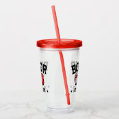 パーソナライズなボクシングのボクサー アクリルタンブラー (左)