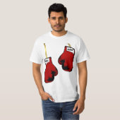 パーソナライズなボクシンググラブ Tシャツ (正面フル)