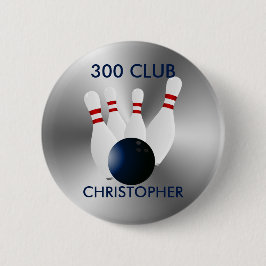 パーソナライズなボーリングをする300クラブ 缶バッジ