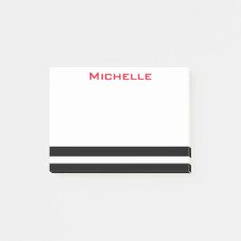 パーソナライズなポスト・イットB/W ポストイット