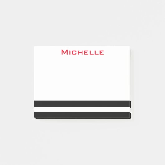 パーソナライズなポスト・イットB/W ポストイット (正面)