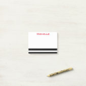 パーソナライズなポスト・イットB/W ポストイット (デスク上)