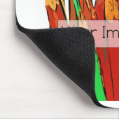 パーソナライズなマウスのマット マウスパッド (コーナー)