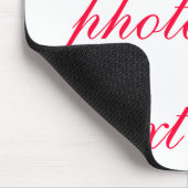 パーソナライズなマウスパッド、写真のマウスパッド マウスパッド (コーナー)