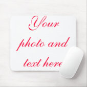 パーソナライズなマウスパッド、写真のマウスパッド マウスパッド (マウス)