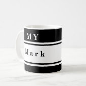 パーソナライズなマグ コーヒーマグカップ (正面左)