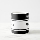 パーソナライズなマグ コーヒーマグカップ (中央)