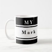 パーソナライズなマグ コーヒーマグカップ (左)