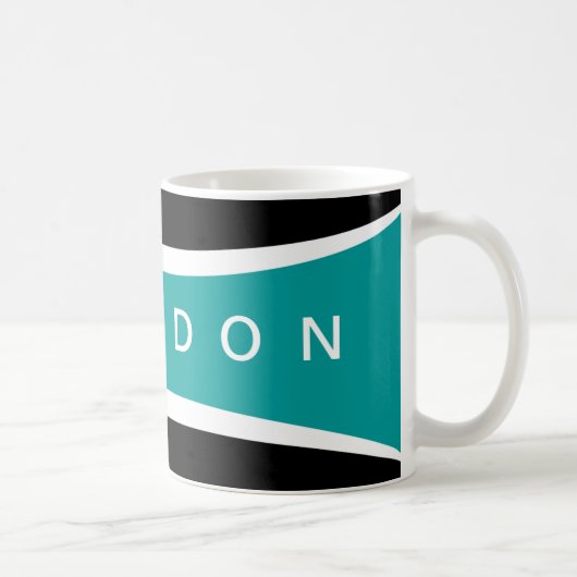 パーソナライズなマグ コーヒーマグカップ (右)