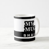 パーソナライズなマグ コーヒーマグカップ (正面右)