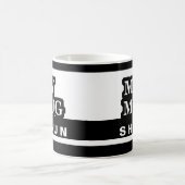 パーソナライズなマグ コーヒーマグカップ (中央)