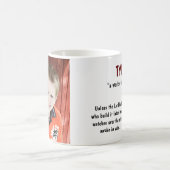 パーソナライズなマグ コーヒーマグカップ (中央)