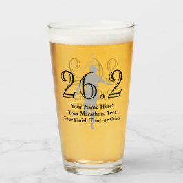 パーソナライズなマラソン選手26.2の記念品メダルM タンブラーグラス