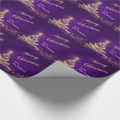 パーソナライズなメリークリスマスの包装紙 ラッピングペーパー (角)