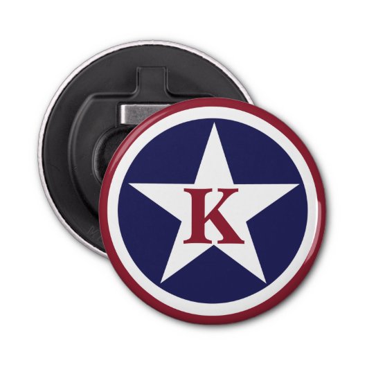 パーソナライズなモノグラムの栓抜き 栓抜き (正面)