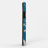 パーソナライズなモノグラム、植物の花盛りのつる植物 Case-Mate iPhoneケース (裏面/右)