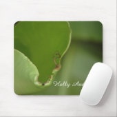 パーソナライズなライトの緑のバナナの葉の写真16 マウスパッド (マウス)