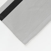 パーソナライズなラクロス毛布あなたの文字および色 フリースブランケット (角)