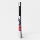 パーソナライズなレトロのはえの女の子 Case-Mate iPhoneケース (裏面/左)
