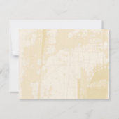 パーソナライズなヴィンテージのブライダルシャワー招待状 招待状 (裏面)