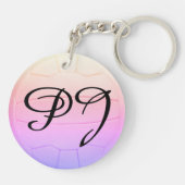 パーソナライズな一流のネットボールのコーチ キーホルダー (裏面)