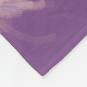 パーソナライズな一流のバレリーナのアフリカ系アメリカ人 フリースブランケット (角)