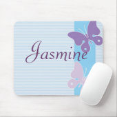 パーソナライズな一流のマウスパッド-蝶 マウスパッド (マウス)