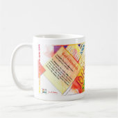 パーソナライズな一流のマグジョン コーヒーマグカップ (左)