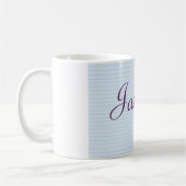 パーソナライズな一流のマグ-蝶 コーヒーマグカップ (左)