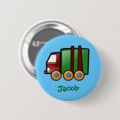 パーソナライズな一流の漫画のトラック 缶バッジ (正面&裏面)