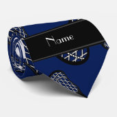 パーソナライズな一流の濃紺のラクロス ネクタイ (ロール)