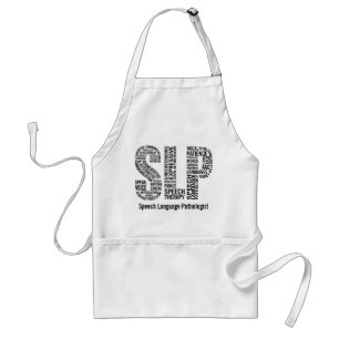 パーソナライズな一流の言語療法士SLP スタンダードエプロン