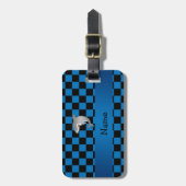 パーソナライズな一流の鮫 ラゲッジタグ (正面縦)