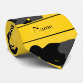 パーソナライズな一流の黄色いレスリング ネクタイ (ロール)