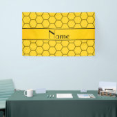 パーソナライズな一流の黄色い蜜蜂の巣 横断幕 (トレードショー)