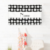 パーソナライズな一流の黒いバレーボールの球 横断幕 (インサイチュ)