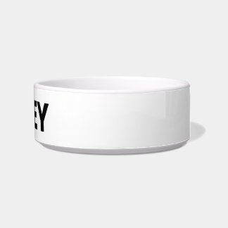 パーソナライズな中型のペットボウル ボウル