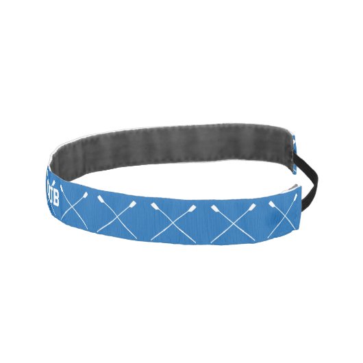 パーソナライズな乗組員のロウイングのロゴのオールのチーム名前年 アスレチックヘッドバンド (右)