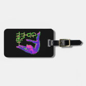 パーソナライズな体操の荷物のラベルをカスタマイズ ラゲッジタグ (正面横)