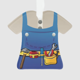 パーソナライズな便利屋の修理人のオーナメント オーナメント