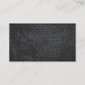 パーソナライズな便利屋苦境それ名前をカスタムする 名刺 (裏面)