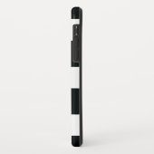 パーソナライズな先生のグリッターAppleは縞で飾ります Case-Mate iPhoneケース (裏面/左)