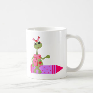 パーソナライズな先生のコーヒーマグクレヨン コーヒーマグカップ