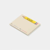 パーソナライズな先生のポスト・イット ポストイット (アングル)