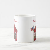 パーソナライズな先生のマグ コーヒーマグカップ (中央)