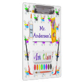 パーソナライズな先生の美術教室のクリップボード クリップボード (右)