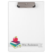 パーソナライズな先生はAppleを予約します クリップボード (正面)