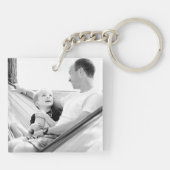 パーソナライズな写真のキーホルダー キーホルダー (裏面)